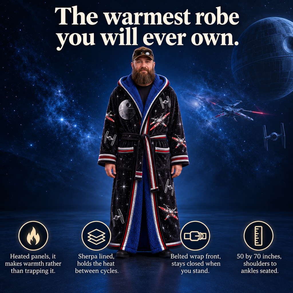 Starwars Heated Robe